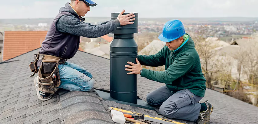 Chimney Flashing Replacement for Storm Damage in Mount Vernon