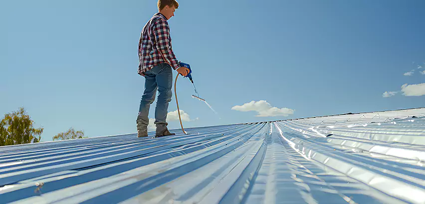 EPDM Roofing Installation Drip Edge in Mount Vernon