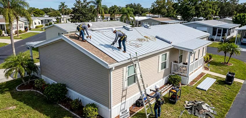 Mobile Home Metal Roof Replacement in Mount Vernon