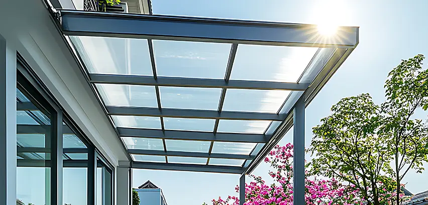 Glass Patio Roof Installation in Mount Vernon