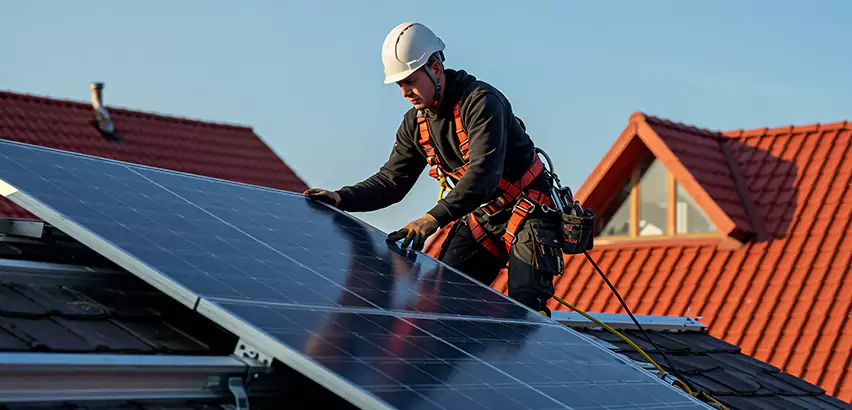 Solar Panels on Steel Roof Installation in Mount Vernon