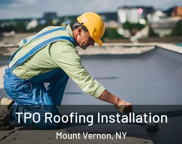  TPO Roofing Installation Mount Vernon, NY